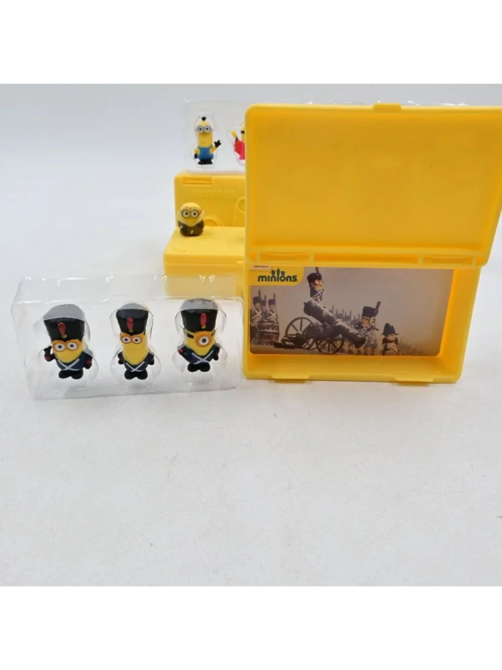 Despicable Me Micro Minions Movie Vive Le Minions Playsets Set Of 4